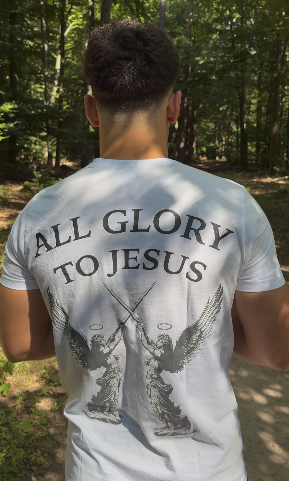 "ALL GLORY TO JESUS" T-SHIRT